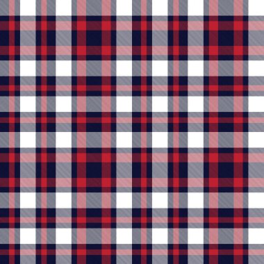 Moda tekstil ve grafikleri için uygun kırmızı ve lacivert, ekoseli, ekoseli, ekosesiz desenli