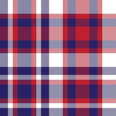 Moda tekstil ve grafikleri için uygun kırmızı ve lacivert, ekoseli, ekoseli, ekosesiz desenli