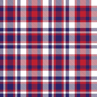 Moda tekstil ve grafikleri için uygun kırmızı ve lacivert, ekoseli, ekoseli, ekosesiz desenli