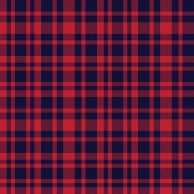Moda tekstil ve grafikleri için uygun kırmızı ve lacivert, ekoseli, ekoseli, ekosesiz desenli