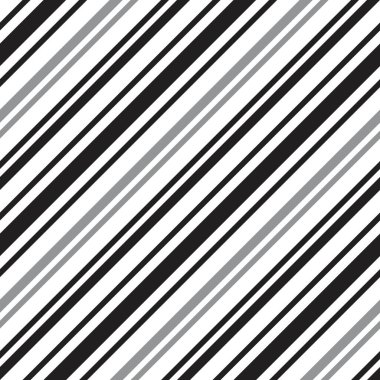 Moda tekstili ve grafikleri için uygun siyah ve beyaz köşegen çizgili düz desenli arkaplan