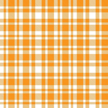 Turuncu ekose, kareli, tartan desenli moda tekstil ve grafikleri için uygun.