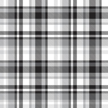 Moda tekstil ve grafikleri için uygun beyaz ekose, kareli, tartan desenli