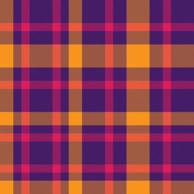 Mor ekose, kareli, tartan desenli moda tekstil ve grafikleri için uygun.