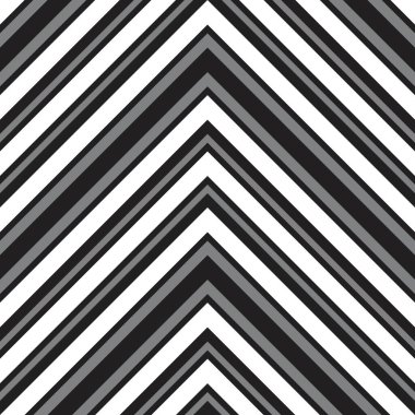 Siyah ve beyaz Chevron köşegen çizgili desensiz arka plan moda tekstil ve grafikleri için uygun.
