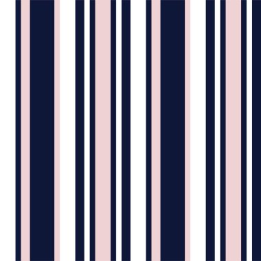 Moda tekstil ve grafikleri için uygun pembe ve donanma dikey çizgili düz desenli arkaplan