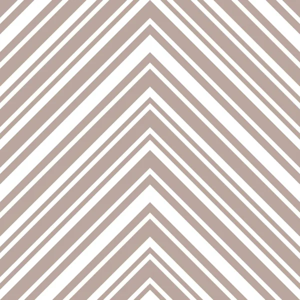 Brown Taupe Chevron Diagonal Gestreifte Nahtlose Muster Hintergrund Geeignet Für — Stockvektor