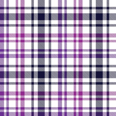 Mor ekose, kareli, tartan desenli moda tekstil ve grafikleri için uygun.