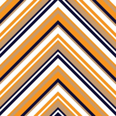 Moda tekstil ve grafikleri için uygun turuncu sembol çizgili dikişsiz arkaplan