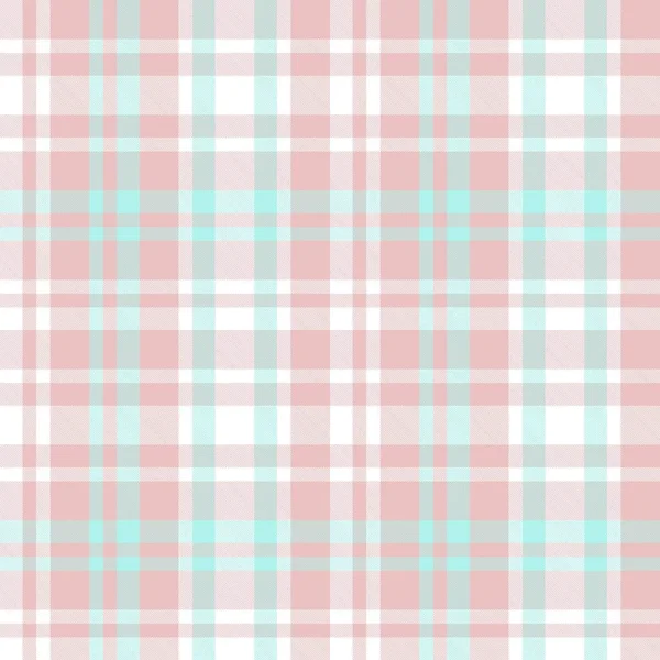 Pink Plaid Checkered Tartan Seamless Pattern Suitable Fashion Textiles Graphics — Stock Vector