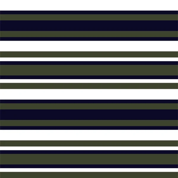 Green Horizontal Striped Seamless Pattern Background Suitable Fashion Textiles Graphics — Stock Vector