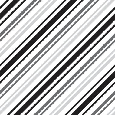Moda tekstili ve grafikleri için uygun siyah ve beyaz köşegen çizgili düz desenli arkaplan