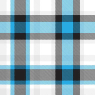 Moda tekstil ve grafikleri için uygun beyaz ekose, kareli, tartan desenli