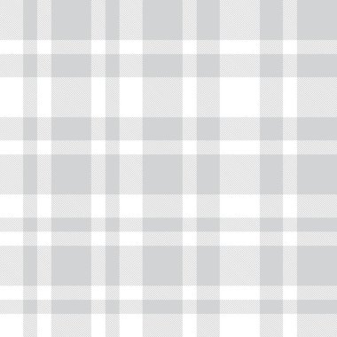 Moda tekstil ve grafikleri için uygun beyaz ekose, kareli, tartan desenli