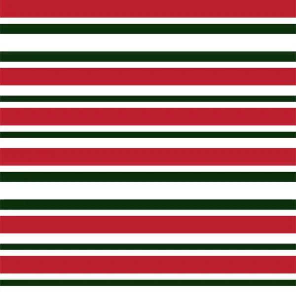 Christmas Horizontal Striped Seamless Pattern Background 그래픽 — 스톡 벡터