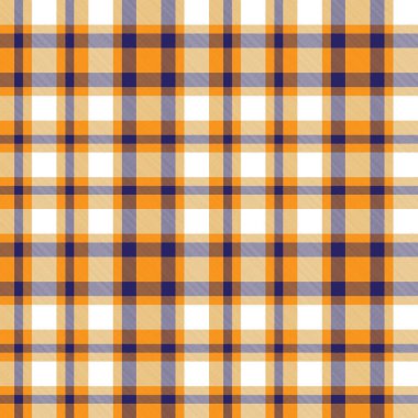 Turuncu ekose, kareli, tartan desenli moda tekstil ve grafikleri için uygun.
