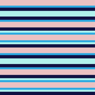 Moda tekstili ve grafikleri için uygun pembe ve denizci çizgili kusursuz desen.