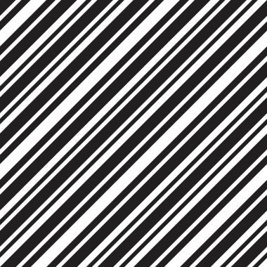 Moda tekstili ve grafikleri için uygun siyah ve beyaz köşegen çizgili düz desenli arkaplan
