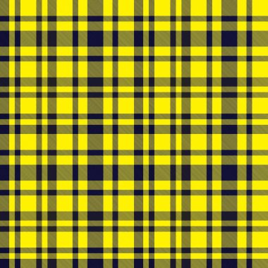 Sarı ekose, kareli, tartan desenli moda tekstil ve grafikleri için uygun.