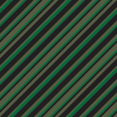 Moda tekstil ve grafikleri için uygun yeşil köşegen çizgili dikişsiz model arkaplanı