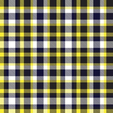 Sarı ekose, kareli, tartan desenli moda tekstil ve grafikleri için uygun.