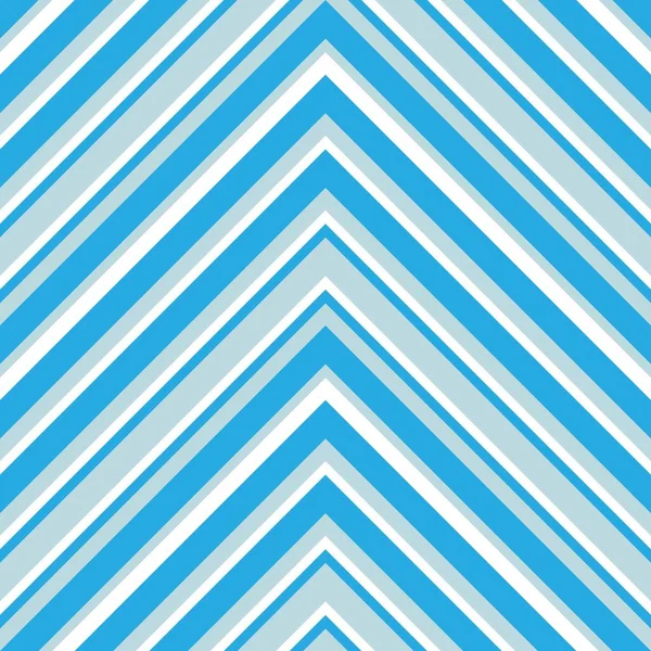 Sky Blue Chevron Diagonaal Gestreepte Naadloze Patroon Achtergrond Geschikt Voor — Stockvector