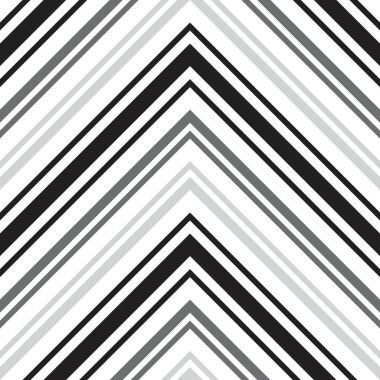 Siyah ve beyaz Chevron köşegen çizgili desensiz arka plan moda tekstil ve grafikleri için uygun.