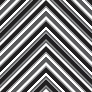 Siyah ve beyaz Chevron köşegen çizgili desensiz arka plan moda tekstil ve grafikleri için uygun.