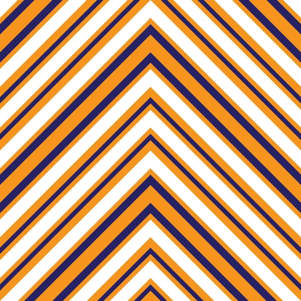 Orange Chevron Diagonal Gestreifte Nahtlose Muster Hintergrund Geeignet Für Modetextilien — Stockvektor