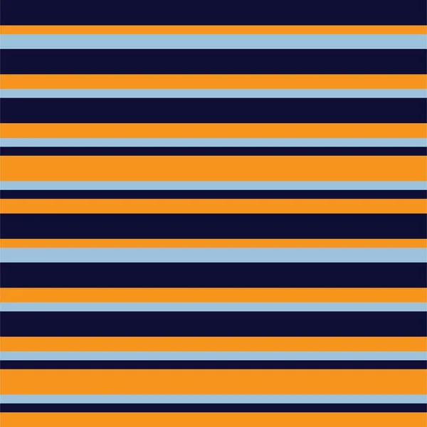 Fondo Patrón Inconsútil Rayado Horizontal Naranja Adecuado Para Textiles Moda — Vector de stock