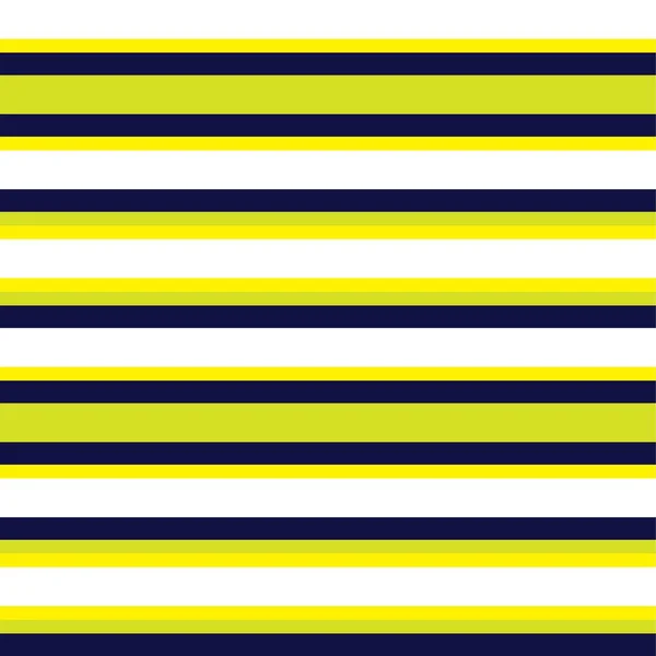 Gelb Horizontal Gestreifte Nahtlose Muster Hintergrund Geeignet Für Modetextilien Grafiken — Stockvektor