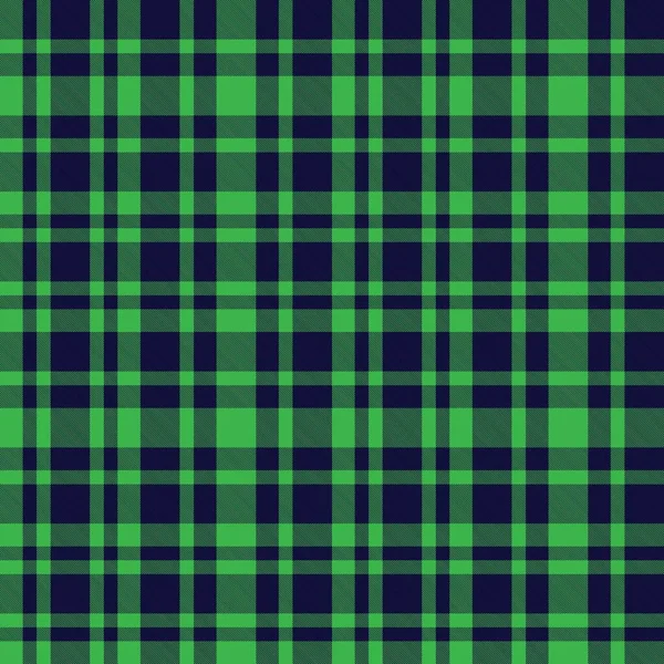 Green Plaid Geruit Tartan Naadloos Patroon Geschikt Voor Mode Textiel — Stockvector