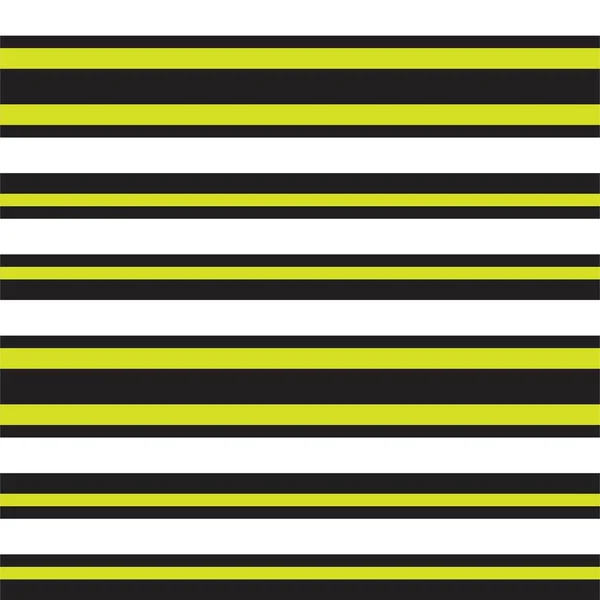 Jaune Fond Motif Sans Couture Rayé Horizontal Adapté Aux Textiles — Image vectorielle