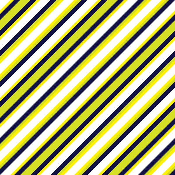 Jaune Diagonale Rayé Fond Motif Sans Couture Adapté Pour Les — Image vectorielle