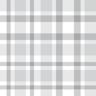 Moda tekstil ve grafikleri için uygun beyaz ekose, kareli, tartan desenli