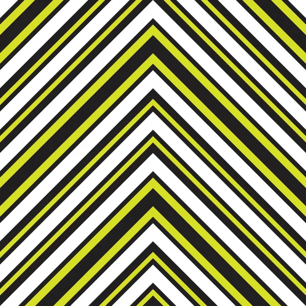 Fondo Patrón Sin Costura Rayado Diagonal Chevron Amarillo Adecuado Para — Vector de stock