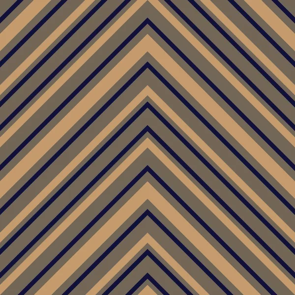 Bruine Taupe Chevron Diagonaal Gestreepte Naadloze Patroon Achtergrond Geschikt Voor — Stockvector