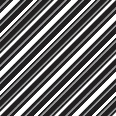 Moda tekstili ve grafikleri için uygun siyah ve beyaz köşegen çizgili düz desenli arkaplan