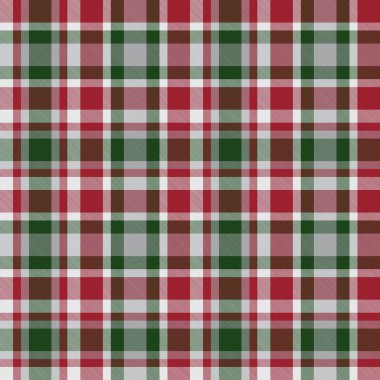 Moda tekstil ve grafikleri için uygun Noel ekoseli, ekoseli, ekoseli, ekose desenli