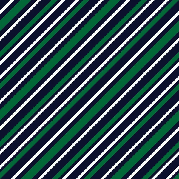 Зелений Діагональний Смугастий Безшовний Візерунок Фон Підходить Модного Текстилю Графіки — стоковий вектор