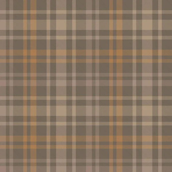 Καφέ Taupe Plaid Tartan Χωρίς Ραφή Μοτίβο Κατάλληλο Για Υφάσματα — Διανυσματικό Αρχείο