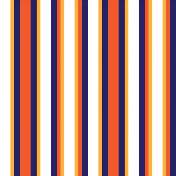 Orange Vertikal Randig Sömlös Mönster Bakgrund Lämplig För Mode Textilier — Stock vektor
