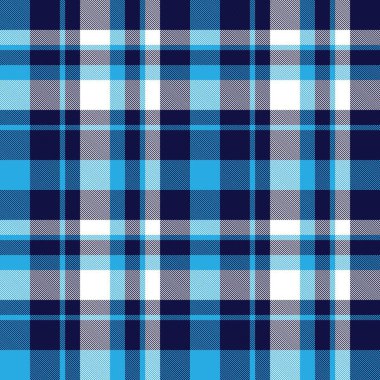 Mavi ekose, kareli, ekose desenli moda tekstil ve grafikleri için uygun.
