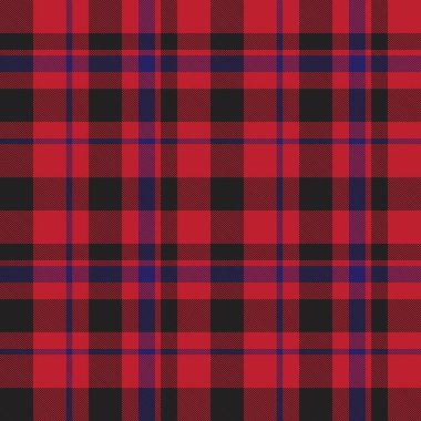 Moda tekstil ve grafikleri için uygun kırmızı ekose, kareli, tartan desenli