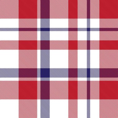 Moda tekstil ve grafikleri için uygun kırmızı ve lacivert, ekoseli, ekoseli, ekosesiz desenli