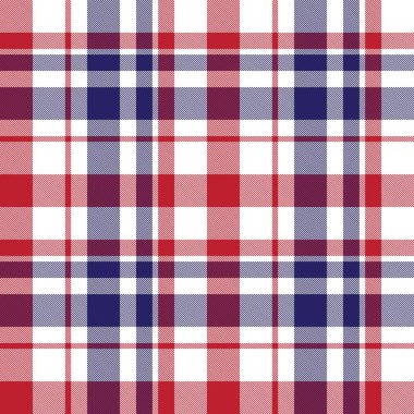 Moda tekstil ve grafikleri için uygun kırmızı ve lacivert, ekoseli, ekoseli, ekosesiz desenli