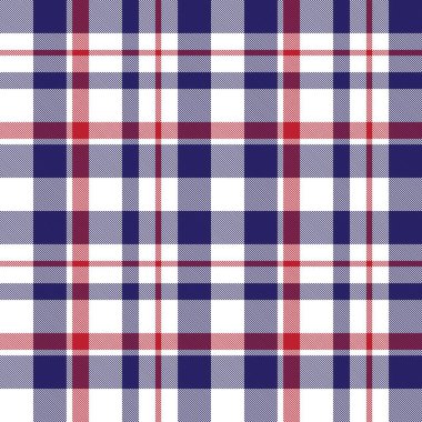 Moda tekstil ve grafikleri için uygun kırmızı ve lacivert, ekoseli, ekoseli, ekosesiz desenli