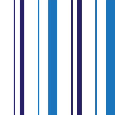 Moda tekstil ve grafikleri için uygun mavi dikey çizgili dikişsiz arkaplan