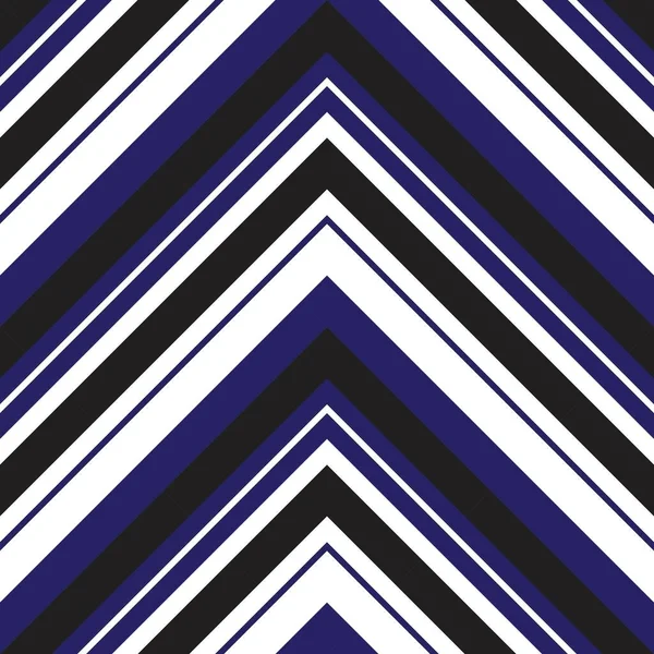 Fondo Patrón Sin Costura Rayado Diagonal Chevron Azul Adecuado Para — Vector de stock