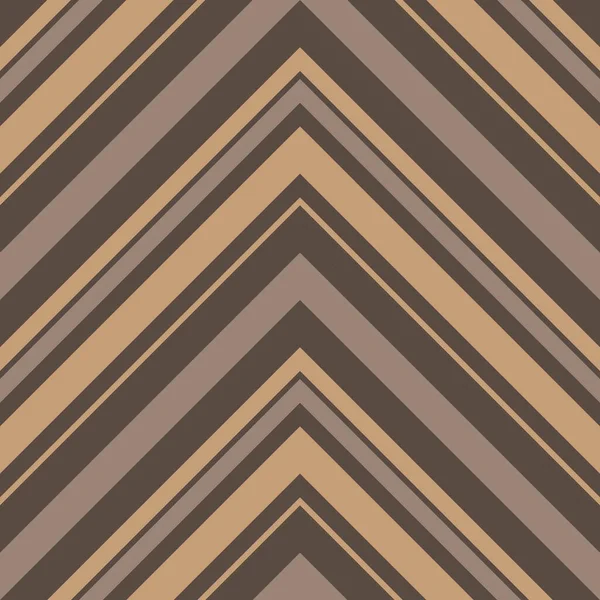 Коричневый Taupe Chevron Диагональ Полосатый Бесшовный Фон Узор Подходит Моды — стоковый вектор